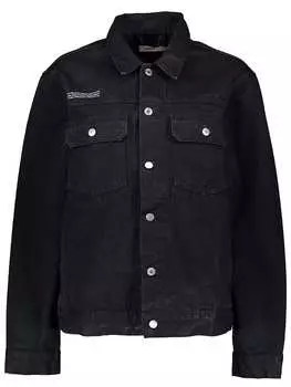 Джинсовая куртка Pangaia, черный