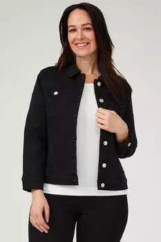 Джинсовая куртка Penny Plain, черный