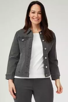 Джинсовая куртка Penny Plain, серый