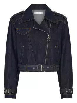 Джинсовая куртка Phoenix с поясом Anna Quan, синий