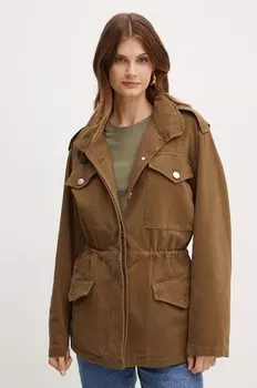 Джинсовая куртка Pinko, коричневый