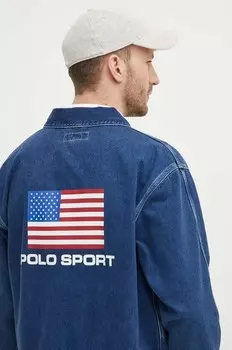 Джинсовая куртка Polo Ralph Lauren, синий