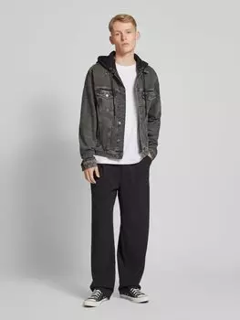 Джинсовая куртка прямого кроя с этикеткой, модель «RYAN» Tommy Jeans, черный