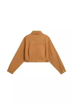 Джинсовая куртка RAYNES CROP TRUCKER Vans, коричневый