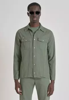 Джинсовая куртка REGULAR FIT Antony Morato, зеленый