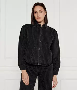 Джинсовая куртка Regular fit Desigual, черный