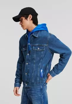 Джинсовая куртка REGULAR-FIT Karl Lagerfeld, синий