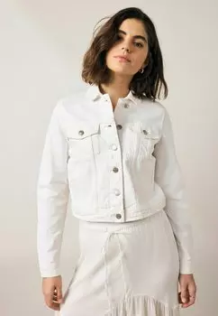 Джинсовая куртка REGULAR FIT -TRUCKER Next, белый
