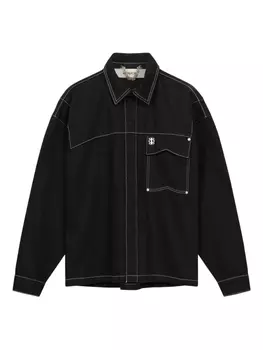 Джинсовая куртка ROUGH., черный