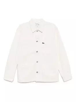 Джинсовая куртка-рубашка Lacoste, нейтральный