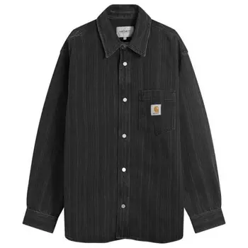 Джинсовая куртка-рубашка Rylan Carhartt Wip, черный