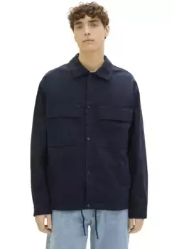 Джинсовая куртка-рубашка TOM TAILOR Tom Tailor Denim, синий
