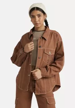 Джинсовая куртка RVCA, бежевый