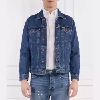 Джинсовая куртка Ryan стандартного кроя Tommy Hilfiger, синий