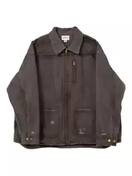 Джинсовая куртка с эффектом потертости KAMIYA, серый