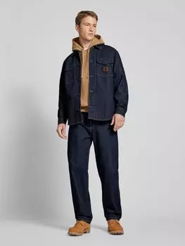 Джинсовая куртка с этикеткой, модель «LINCOLN» Carhartt Work In Progress