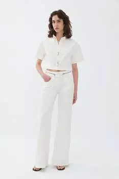 Джинсовая куртка с аксессуарами Nocturne, цвет ecru