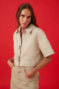 Джинсовая куртка с аксессуарами Nocturne, хаки