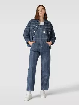 Джинсовая куртка с декоративными швами модель 'ORLEAN' Carhartt Work In Progress