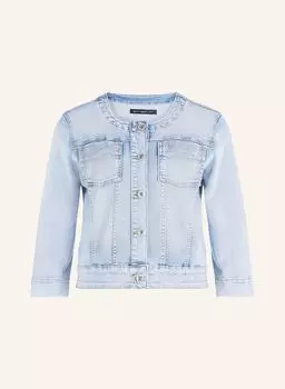 Джинсовая куртка с драгоценными камнями и рукавами 3/4 Betty Barclay, синий