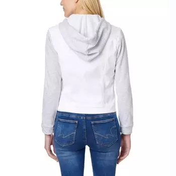 Джинсовая куртка с капюшоном и вязаными рукавами Wallflower Dreamer для юниоров WallFlower