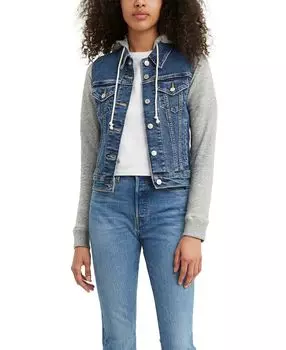 Джинсовая куртка с капюшоном Levi's