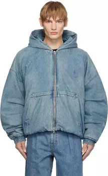 Джинсовая куртка с капюшоном WOOYOUNGMI