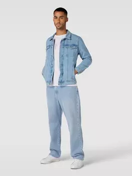 Джинсовая куртка с карманами Jack & Jones, синий