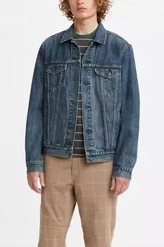 Джинсовая куртка с карманами Levi'S, лавандовый