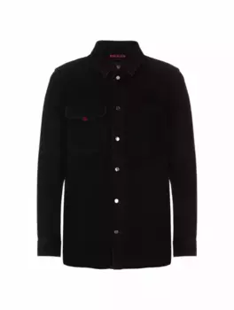 Джинсовая куртка с логотипом Gucci, серый