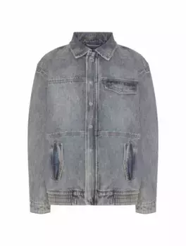 Джинсовая куртка с логотипом Ksubi, синий