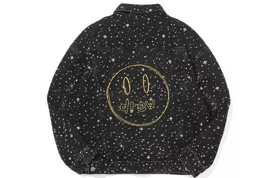 Джинсовая куртка с логотипом Letter Series Unisex Starry Night Drew House, цвет Starry Night