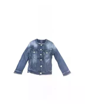 Джинсовая куртка с металлическими пуговицами Jacob Cohn, синий