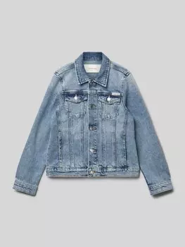 Джинсовая куртка с нагрудными карманами модель 'CLOUDY' Calvin Klein Jeans, синий