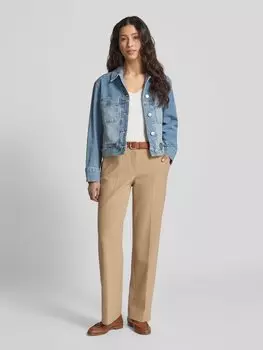 Джинсовая куртка с накладными нагрудными карманами модель «Hemely» OPUS