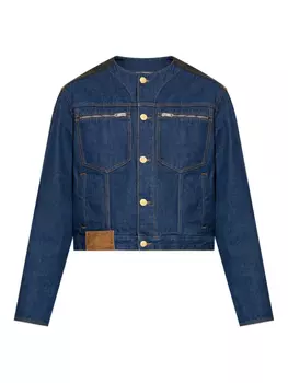Джинсовая куртка с нашивкой-логотипом Bally, синий