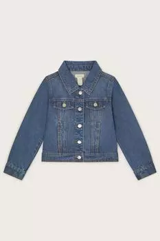 Джинсовая куртка с пайетками Monsoon, синий