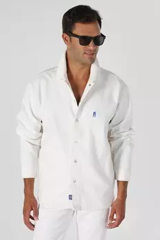 Джинсовая куртка с пуговицами Colin'S, белый