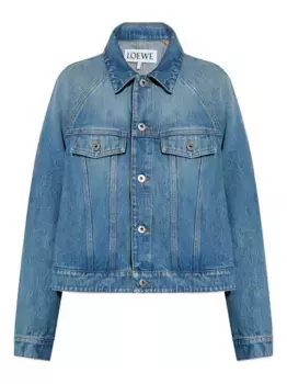 Джинсовая куртка с рукавами реглан LOEWE, синий