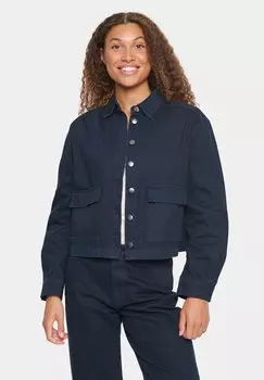 Джинсовая куртка Saint Tropez, темно-синий