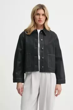 Джинсовая куртка SANADINA Samsoe Samsoe, черный