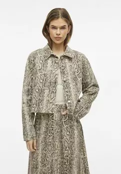 Джинсовая куртка SCHLANGEN VILA, бежевый