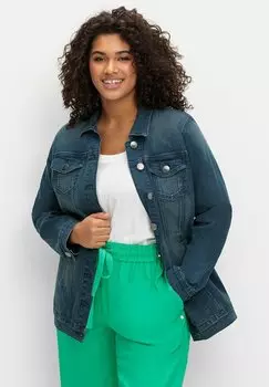 Джинсовая куртка Sheego, цвет blue denim