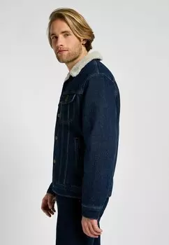 Джинсовая куртка SHERPA Lee, синий деним