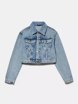 Джинсовая куртка Sisley, светло-синий