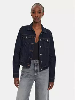 Джинсовая куртка slim fit Pepe Jeans, синий