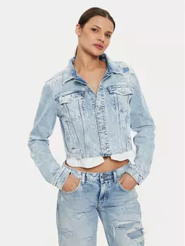 Джинсовая куртка slim fit Tommy Jeans, синий