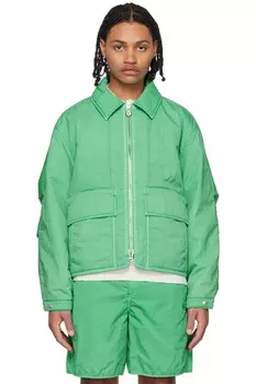 Джинсовая куртка Solid Homme, зеленый