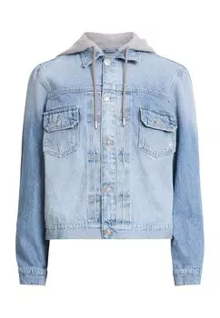 Джинсовая куртка SPIRIT AllSaints, синий