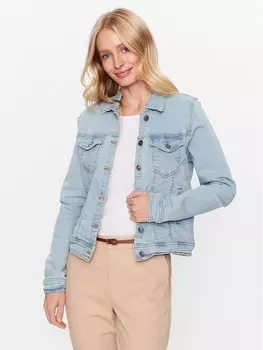 Джинсовая куртка стандартного кроя B.Young, синий